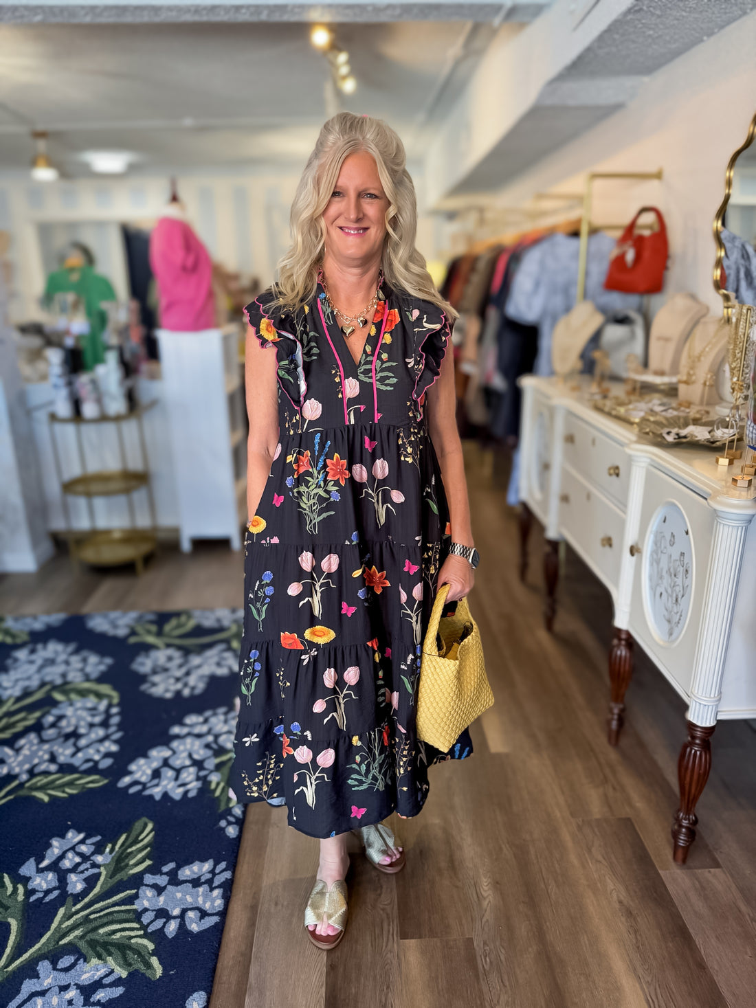 Scalloped Bloom Dress