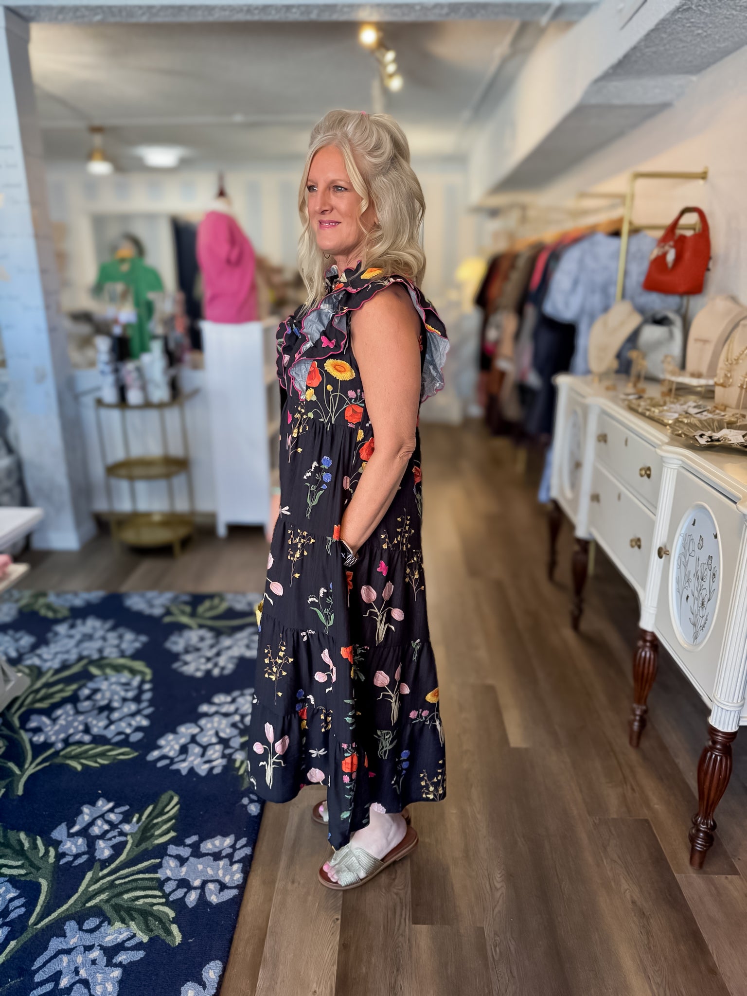 Scalloped Bloom Dress