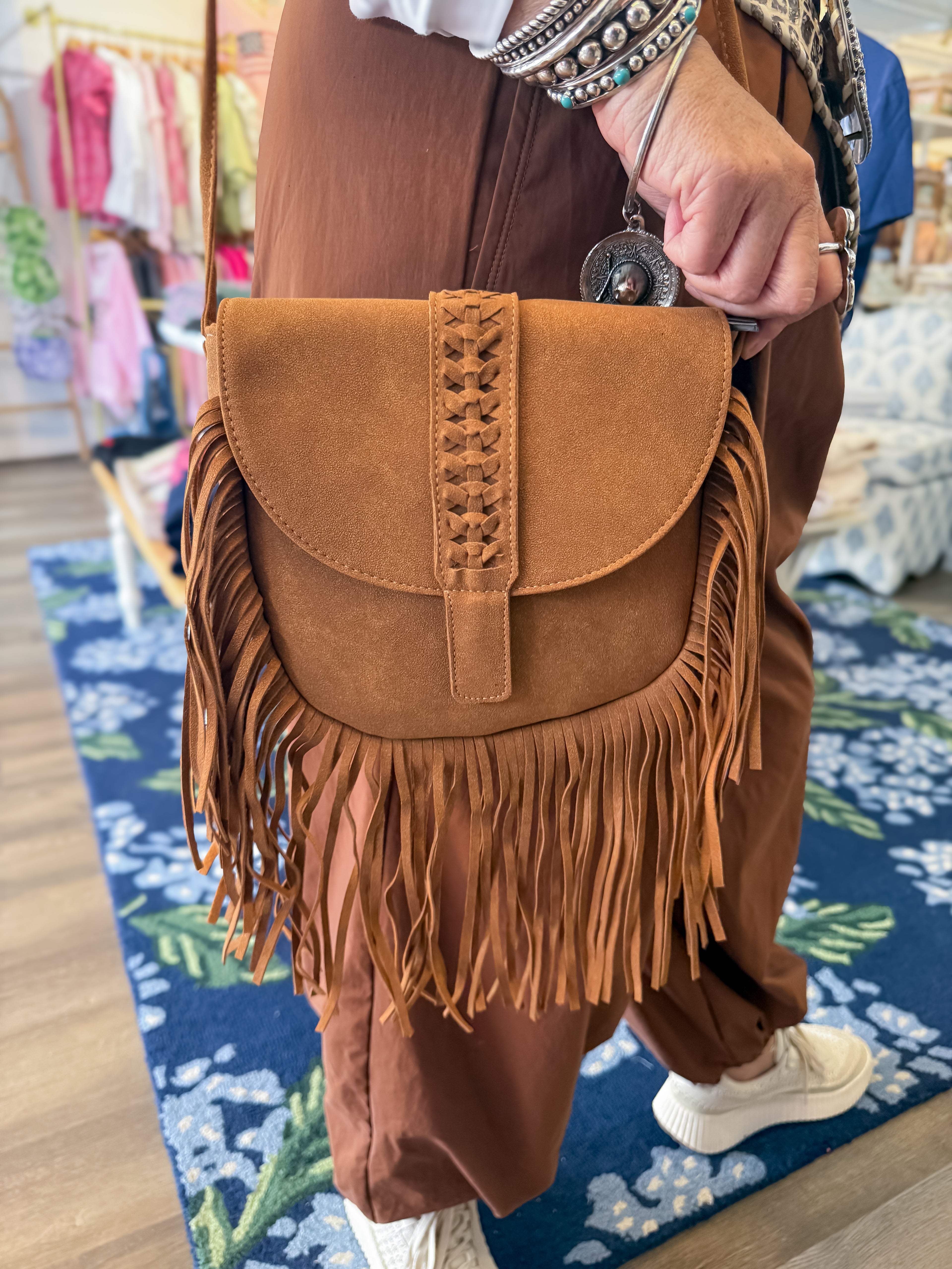 Wanderlust Fringe Crossbody Threads of Grace