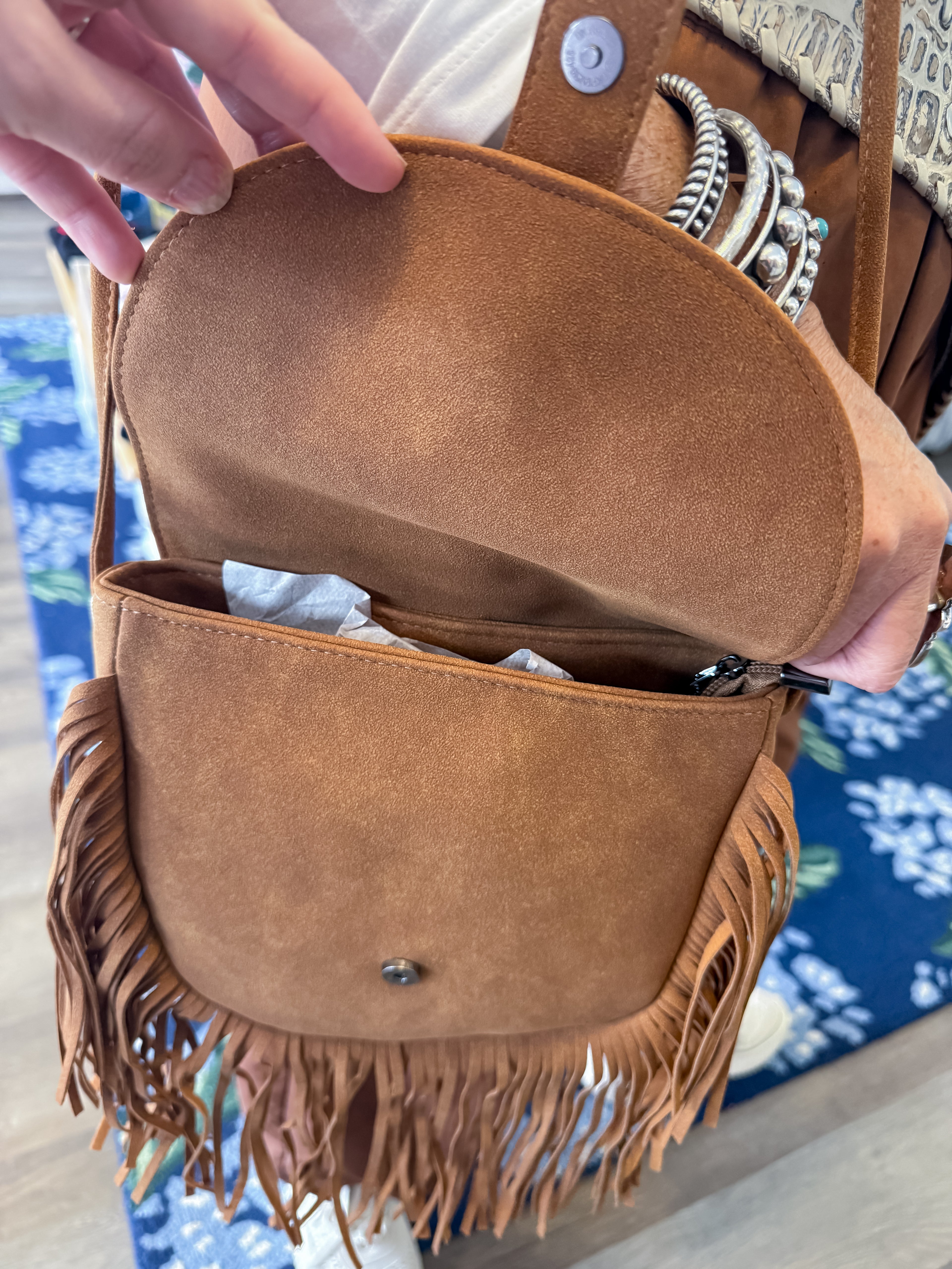 Wanderlust Fringe Crossbody Threads of Grace