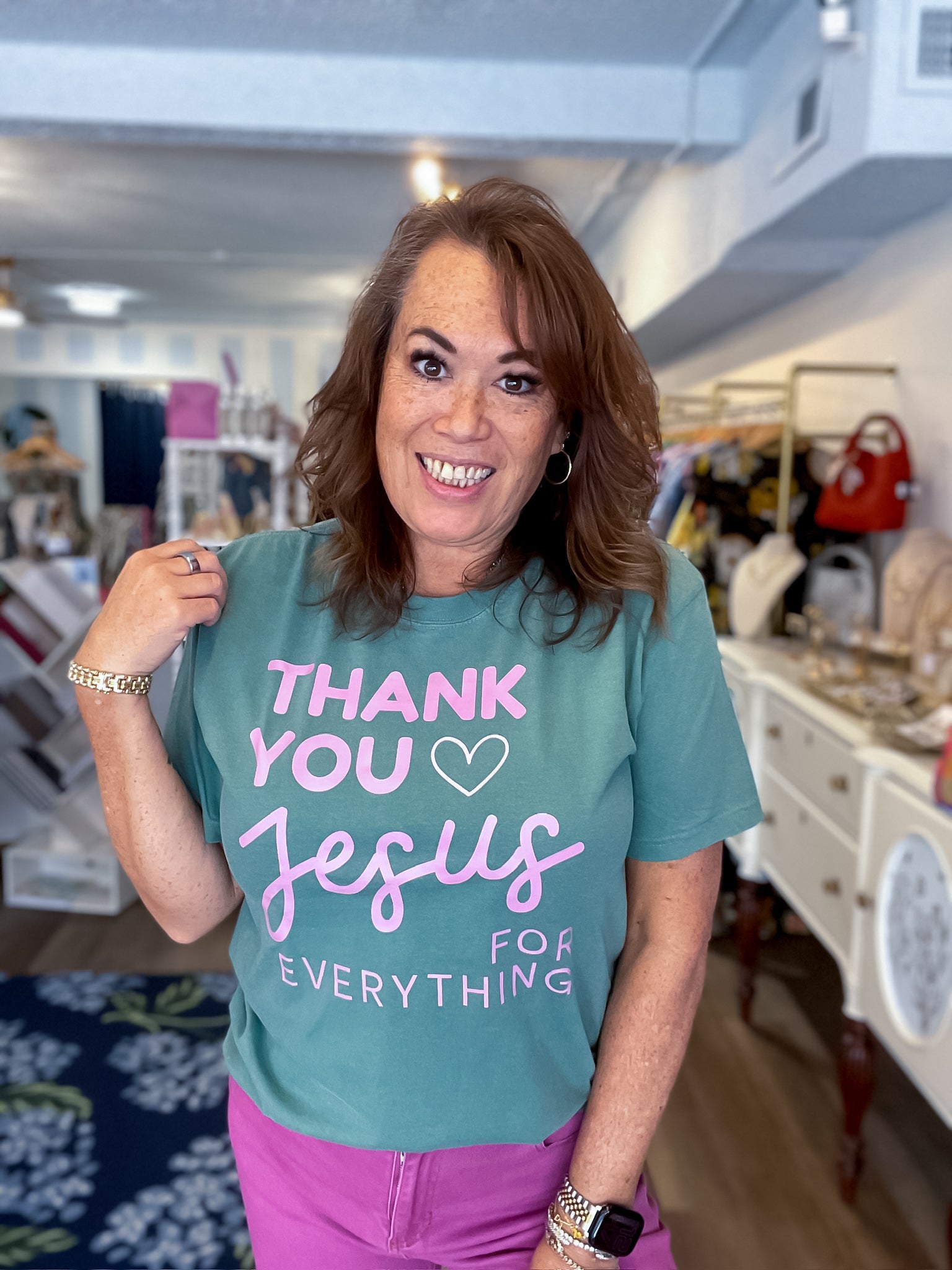 Thank You Jesus Tee August Avenue
