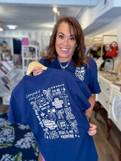 Jesus Is My Valentine Tee August Avenue