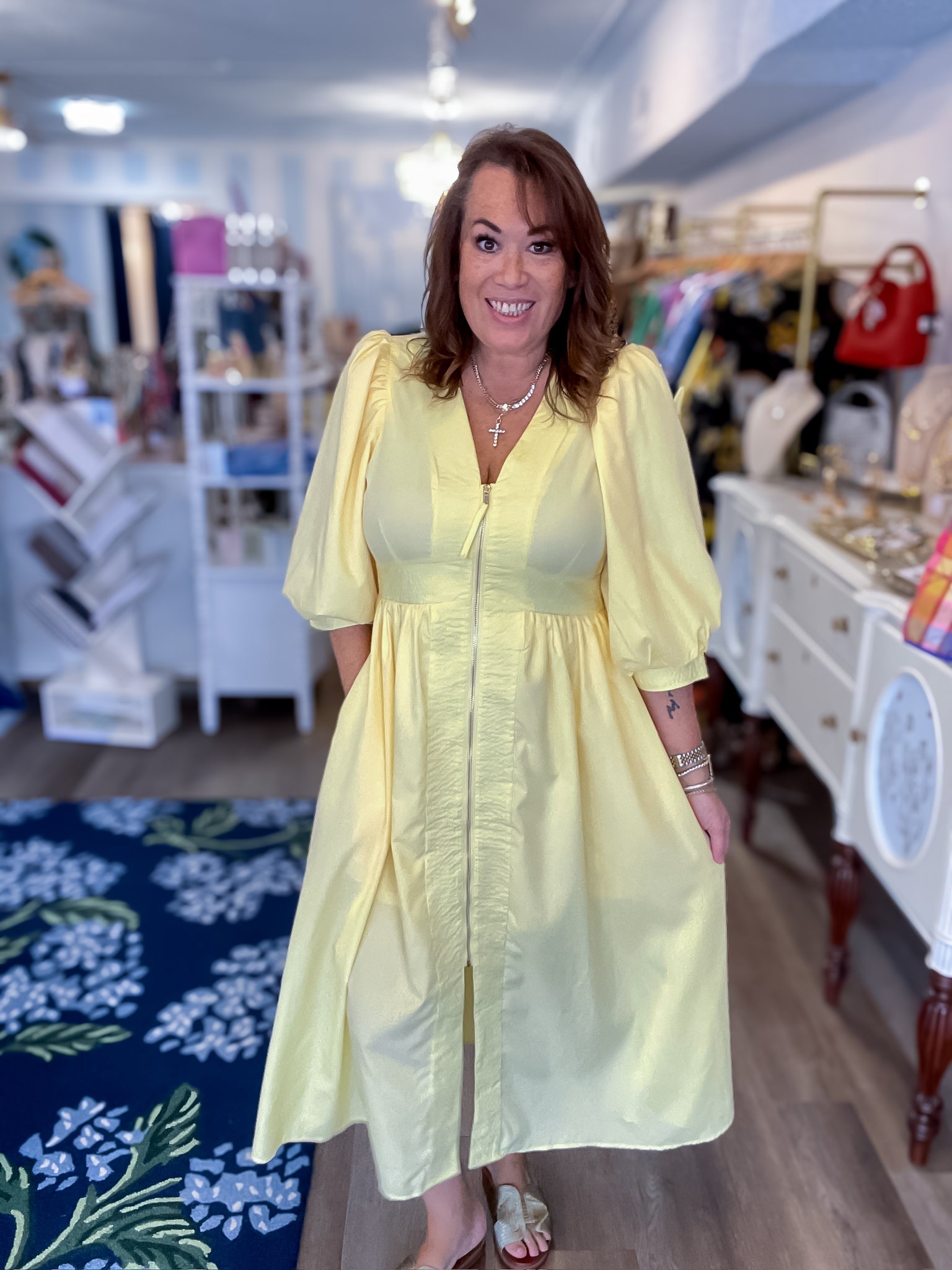 Yellow Muse Dress Entro