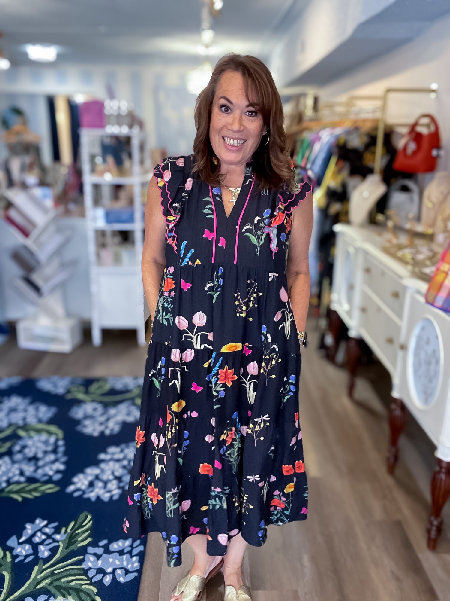 Scalloped Bloom Dress Threads of Grace