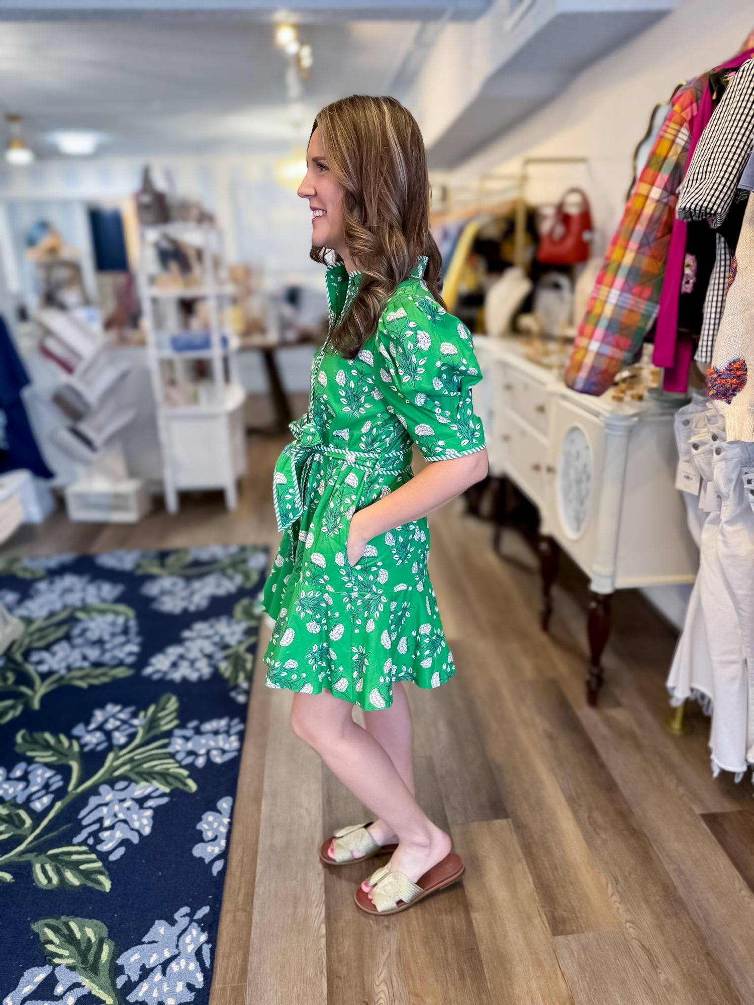 Oxford Lane Mini Dress Entro