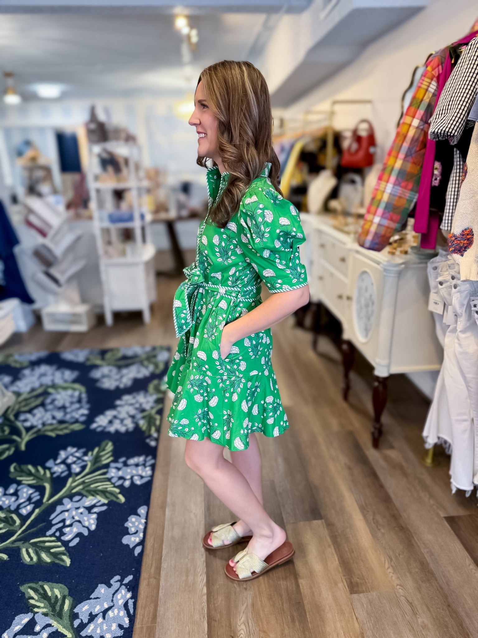 Oxford Lane Mini Dress Entro