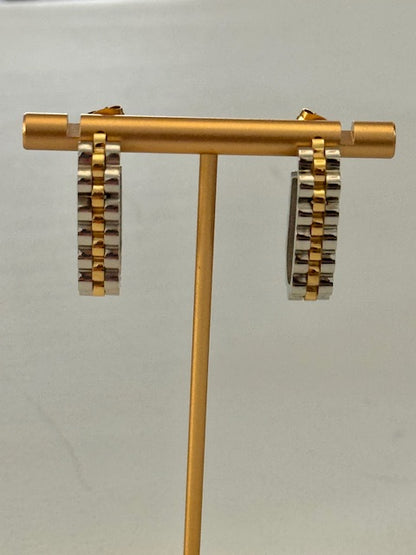 Two-Tone Link Hoops
