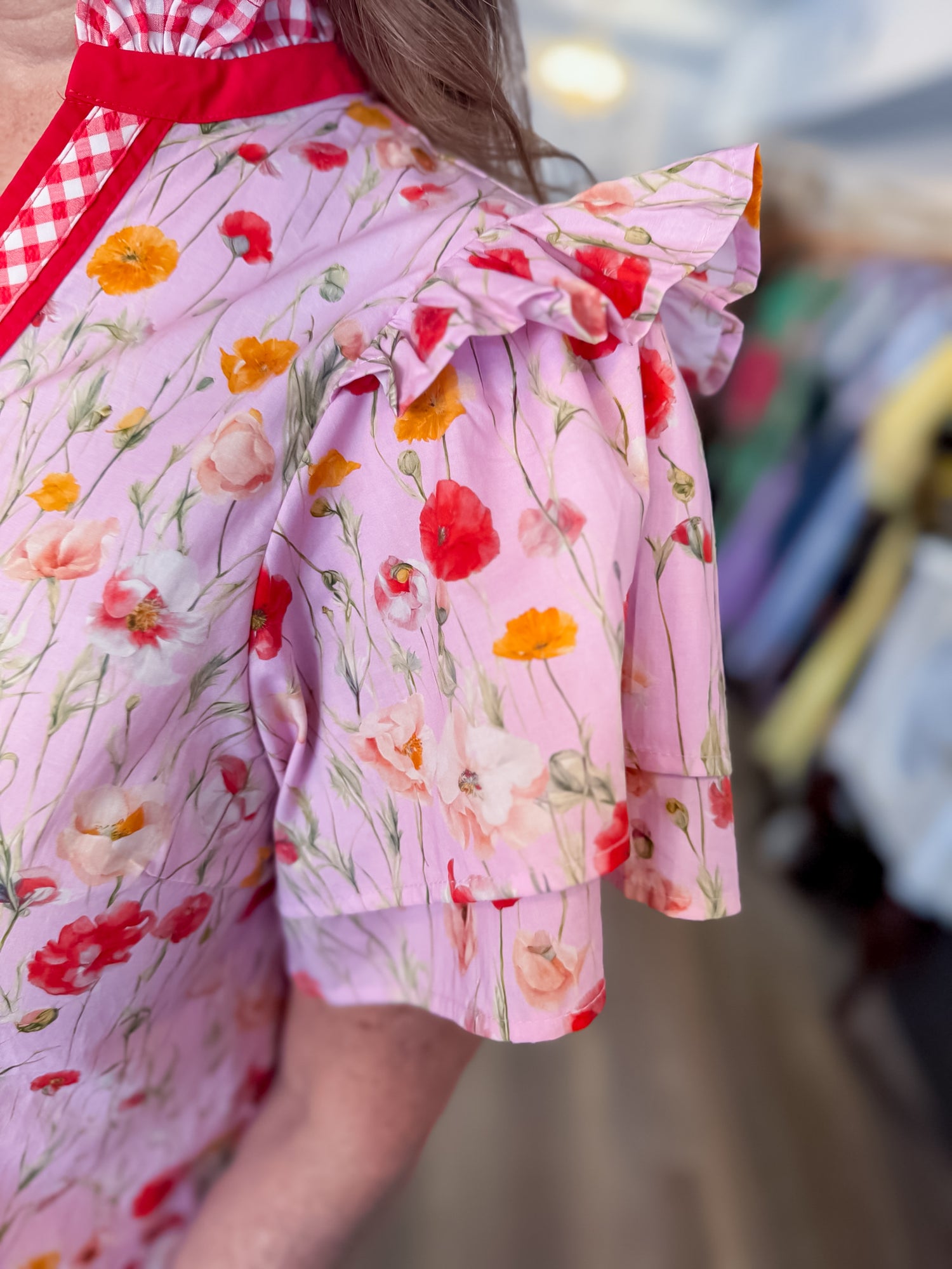 Poppyfield Blouse Threads of Grace