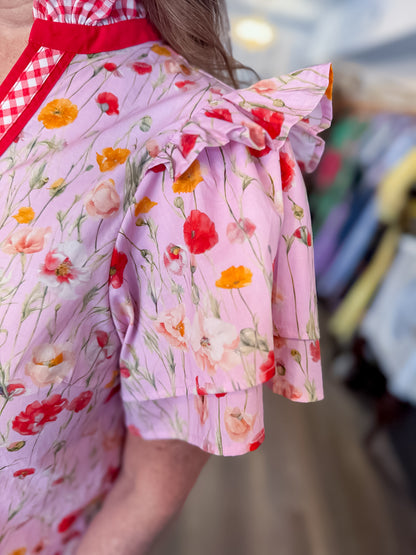 Poppyfield Blouse Threads of Grace