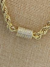Golden Luxe Rope Necklace Threads of Grace