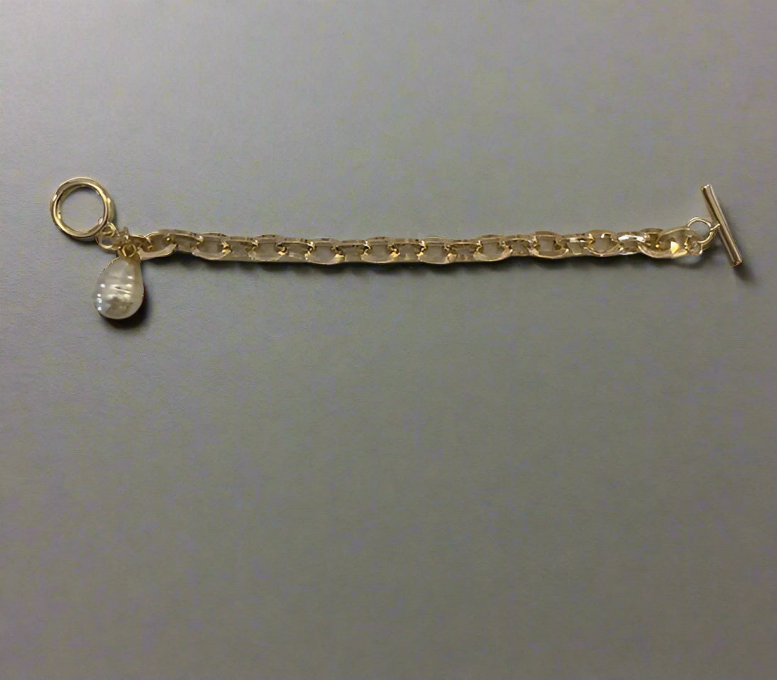 Harbor Pearl Toggle Bracelet Threads of Grace