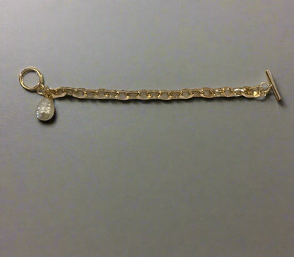 Harbor Pearl Toggle Bracelet Threads of Grace