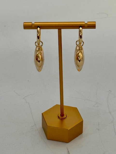 Sweetheart Hoop Earrings Threads of Grace