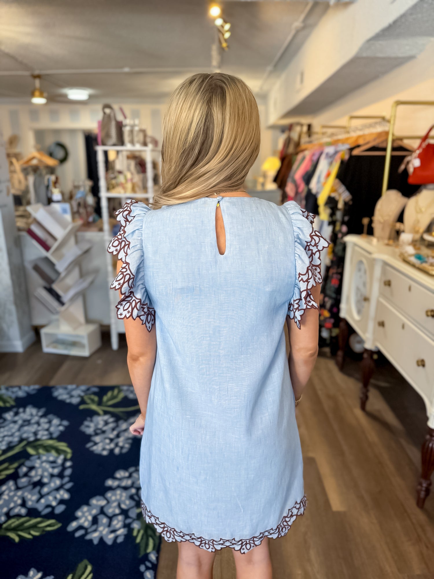 Heirloom Sky Dress THML