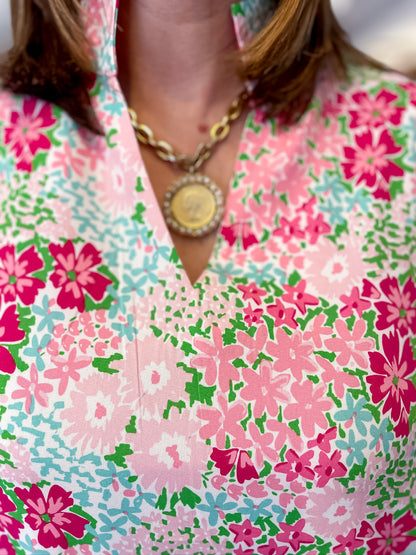 Sweet Blossom Floral Dress Mary Square