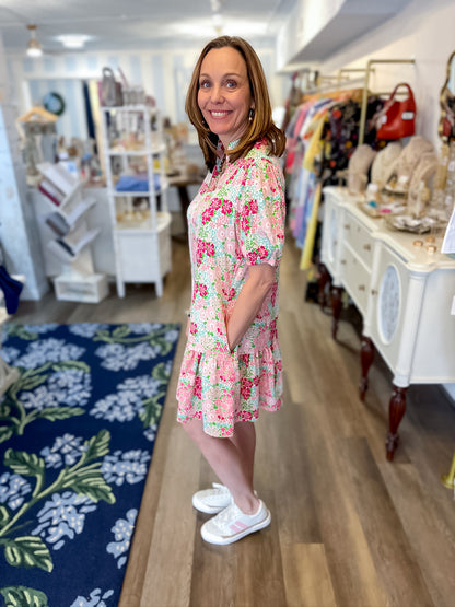 Sweet Blossom Floral Dress Mary Square