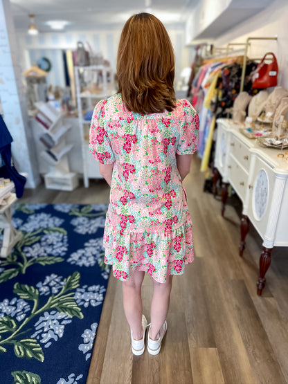 Sweet Blossom Floral Dress Mary Square