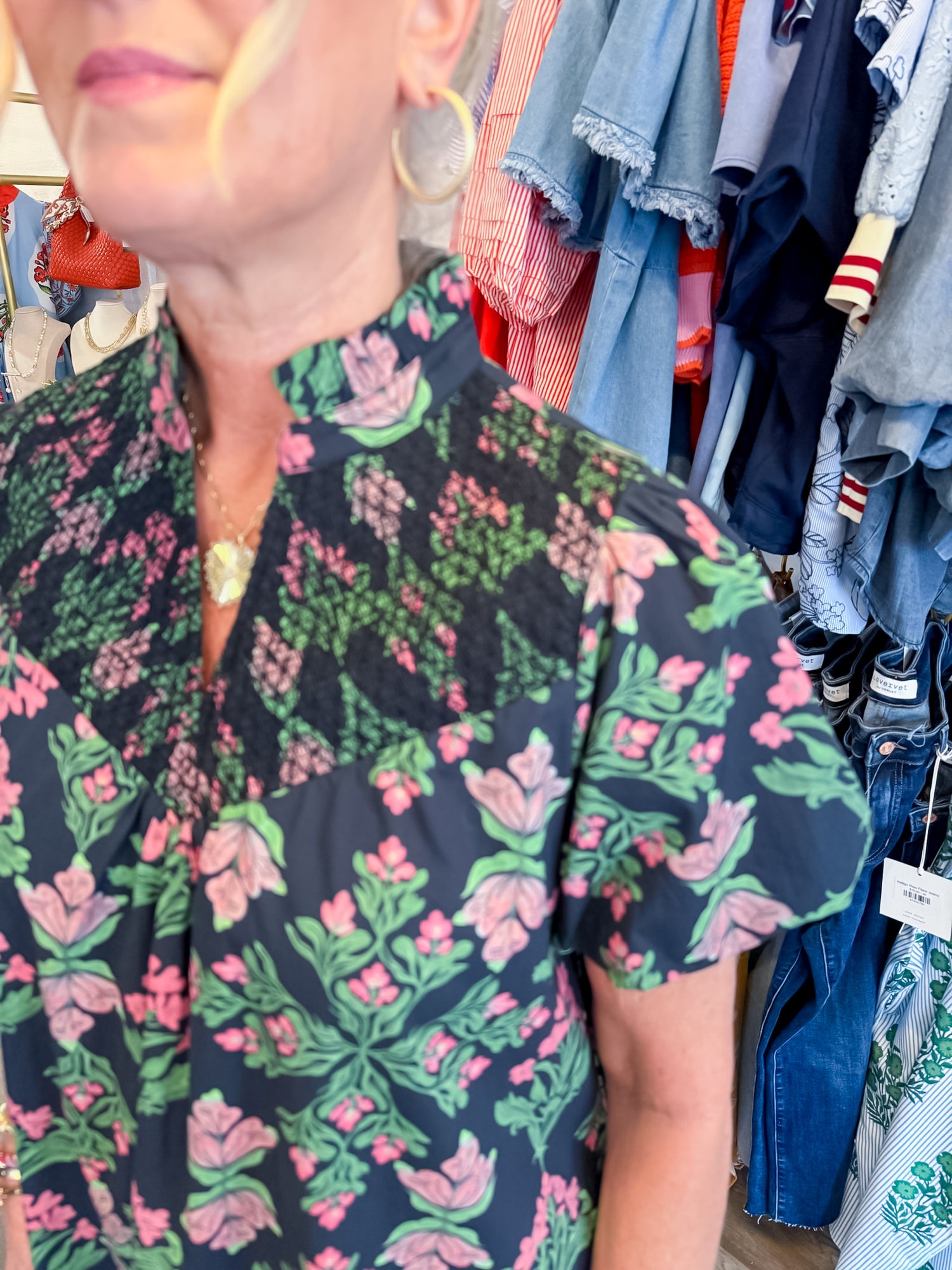 Magnolia Midnight Dress Gigio