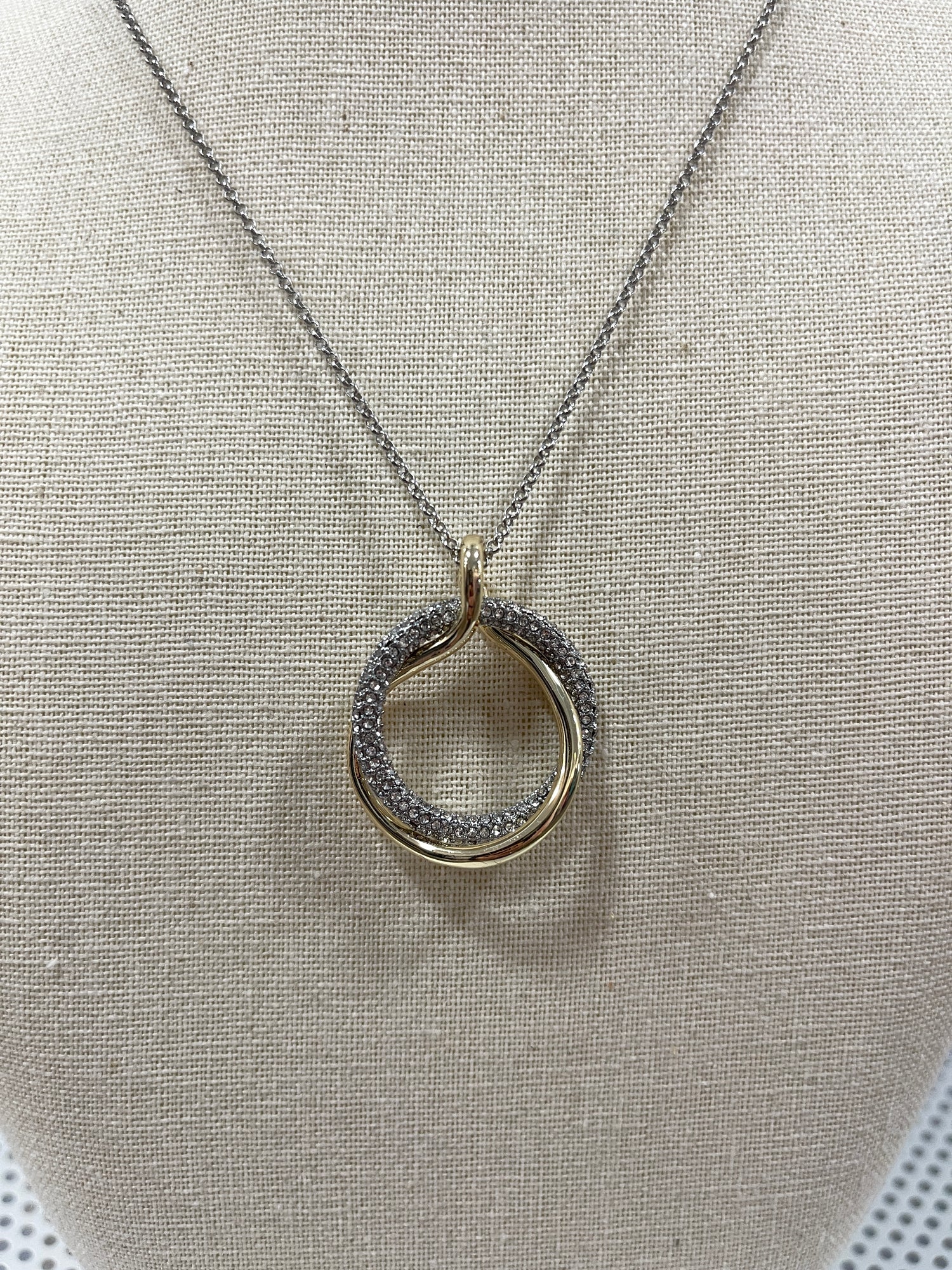 Linked Luxe Adjustable Necklace Silver and Accessories