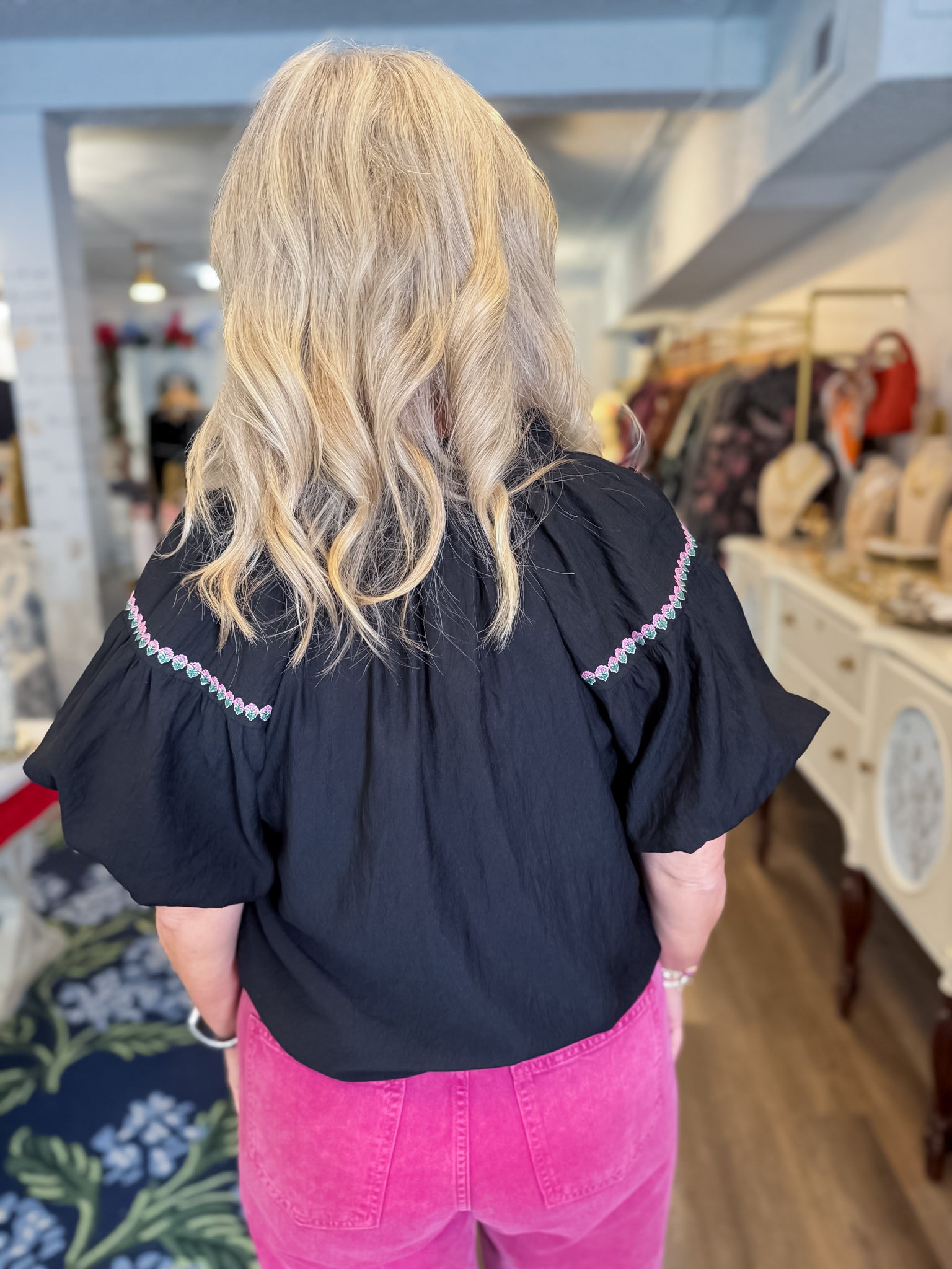 Blossom Stitch Top Umgee