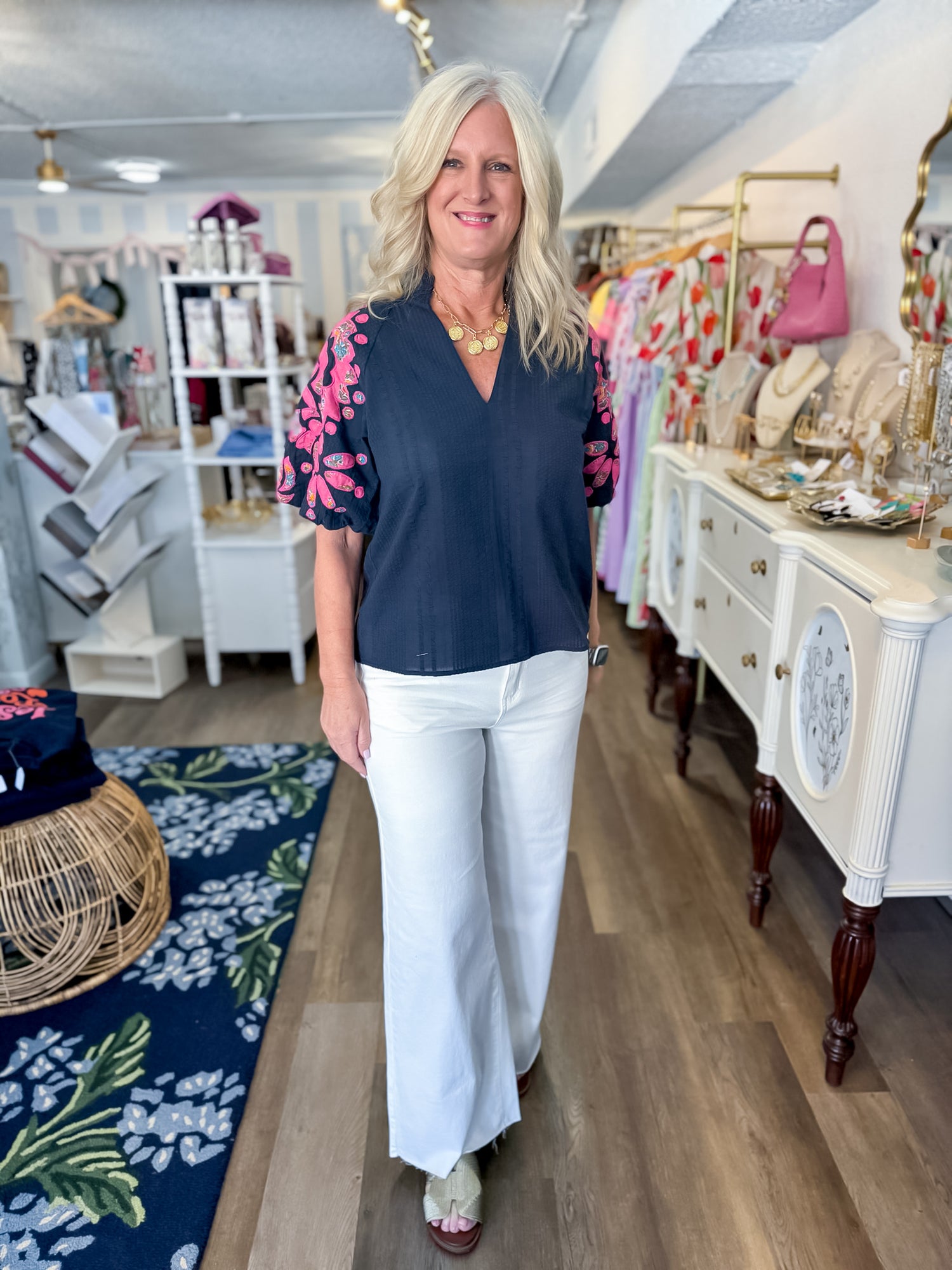 The Hampton Twill Pants- White Easel