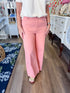 The Hampton Twill Pants – Peach Blossom Easel