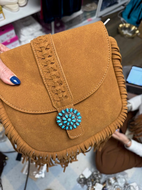Wanderlust Fringe Crossbody
