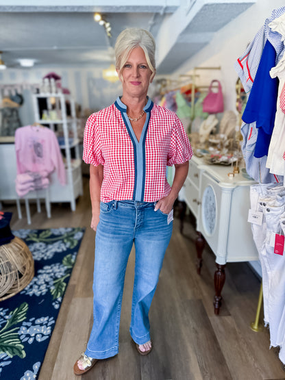 Just Right Straight Leg Jeans Risen