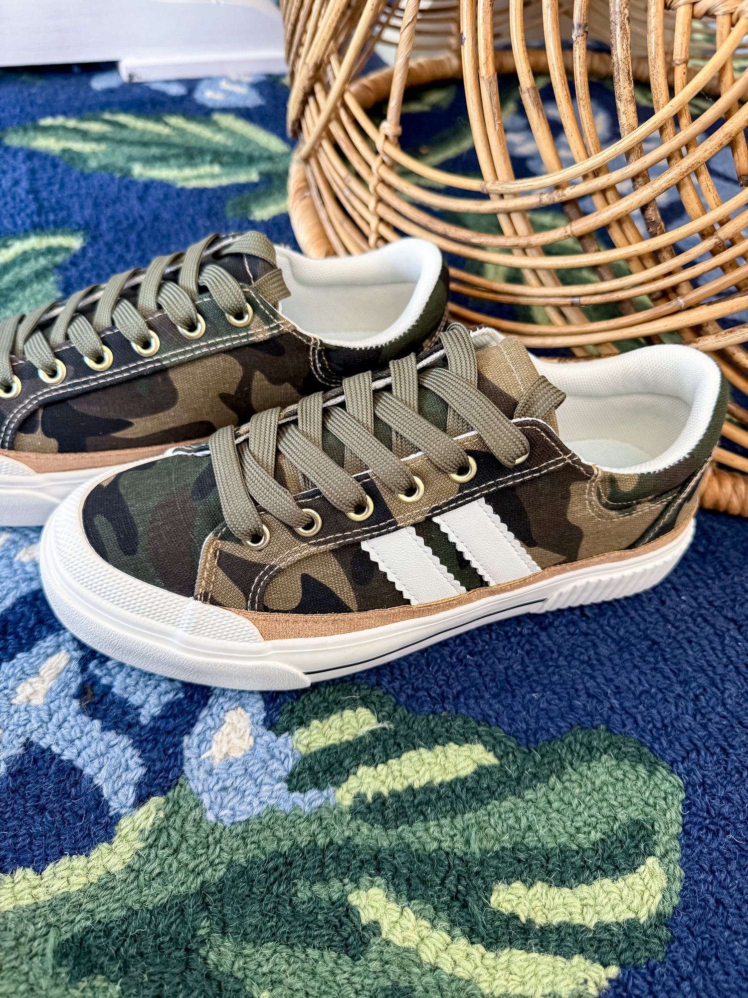 That’s Her Sneakers - Camo Corkys