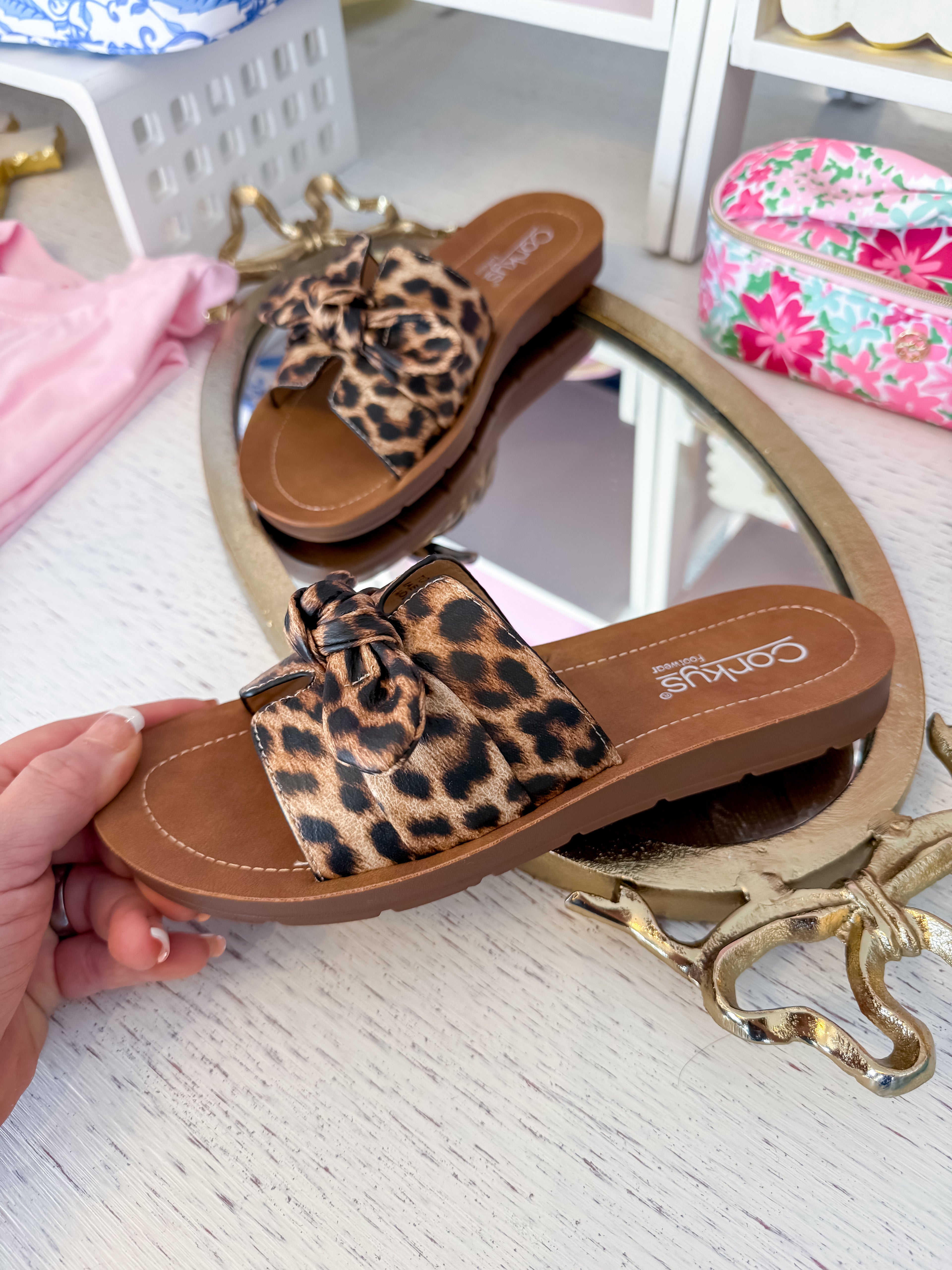 Too Cute- Corkys Leopard Corkys