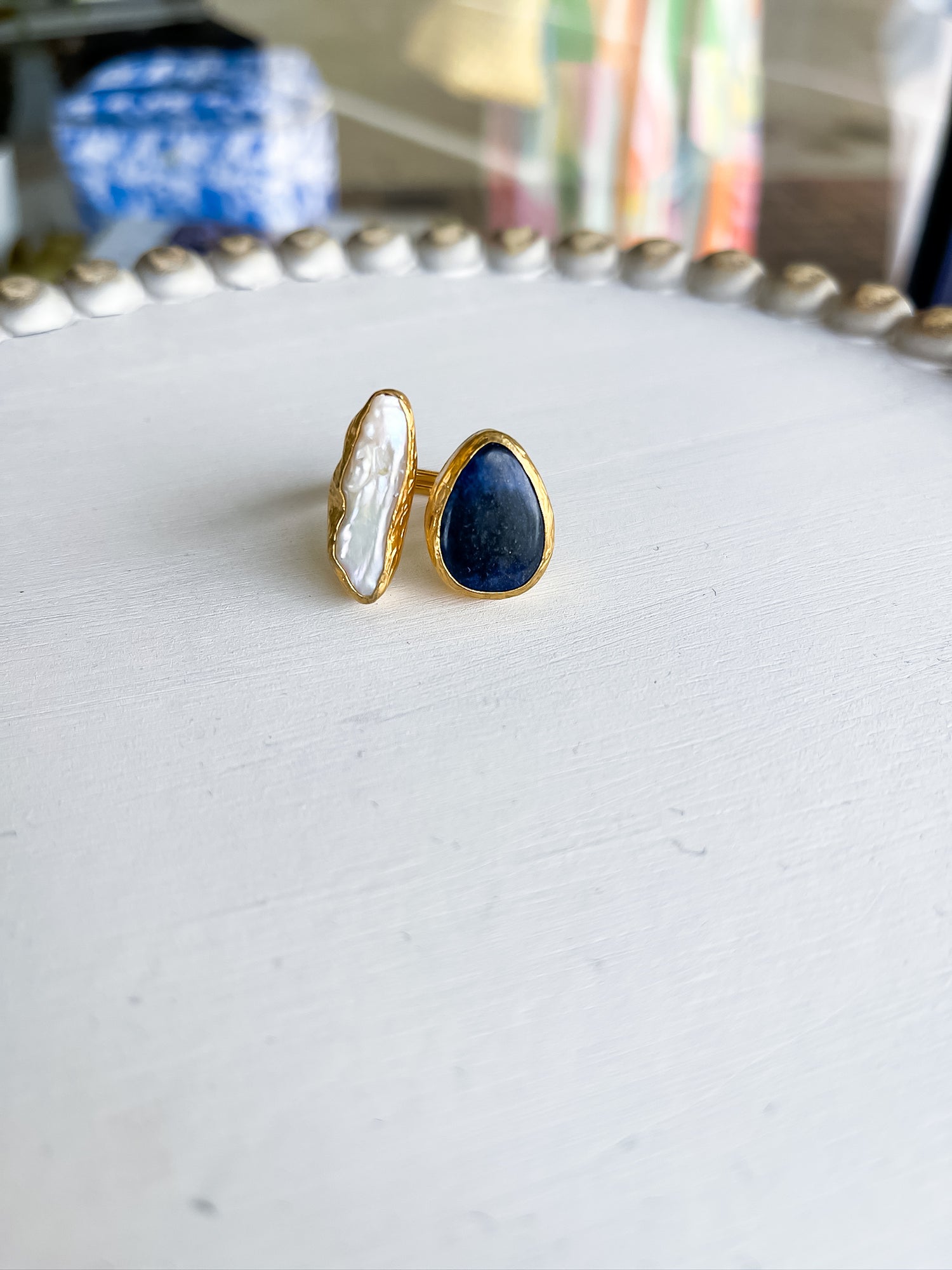 Luxe Stone Ring Threads of Grace