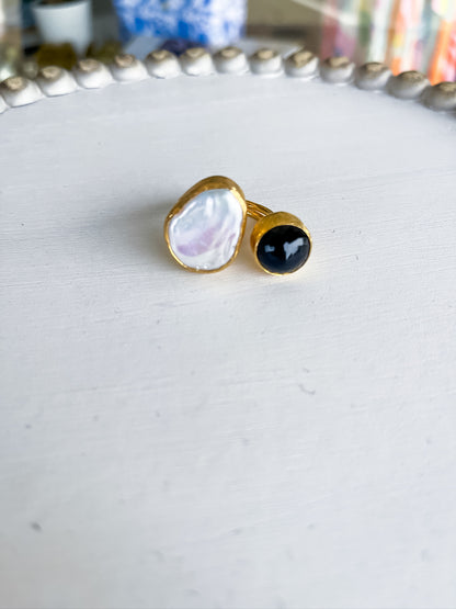 Luxe Stone Ring Threads of Grace