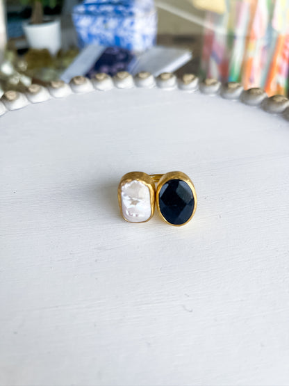 Luxe Stone Ring Threads of Grace