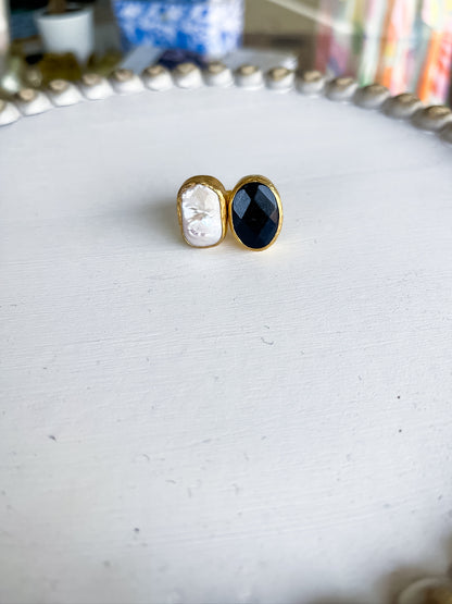 Luxe Stone Ring Threads of Grace