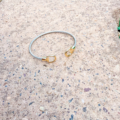 Horsebit Cable Cuff Silver and Accessories