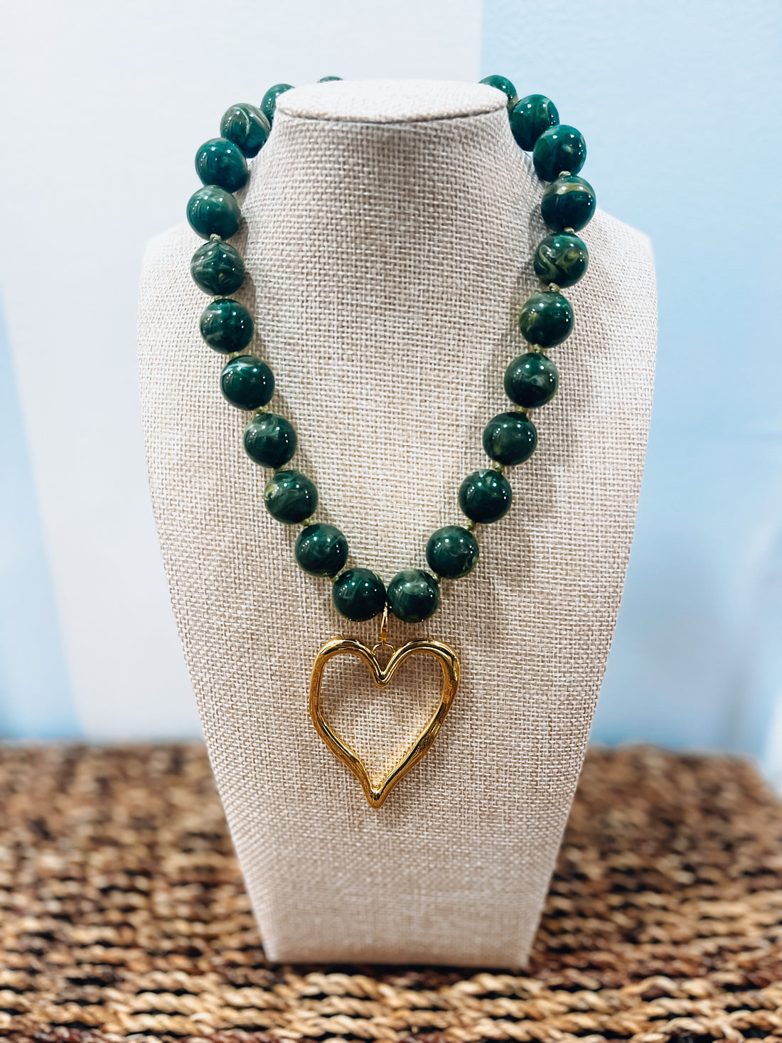 Verdant Love Necklace Threads of Grace