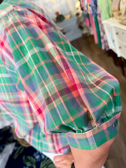 Fresh Pick Plaid Shirt Vine &amp; Love