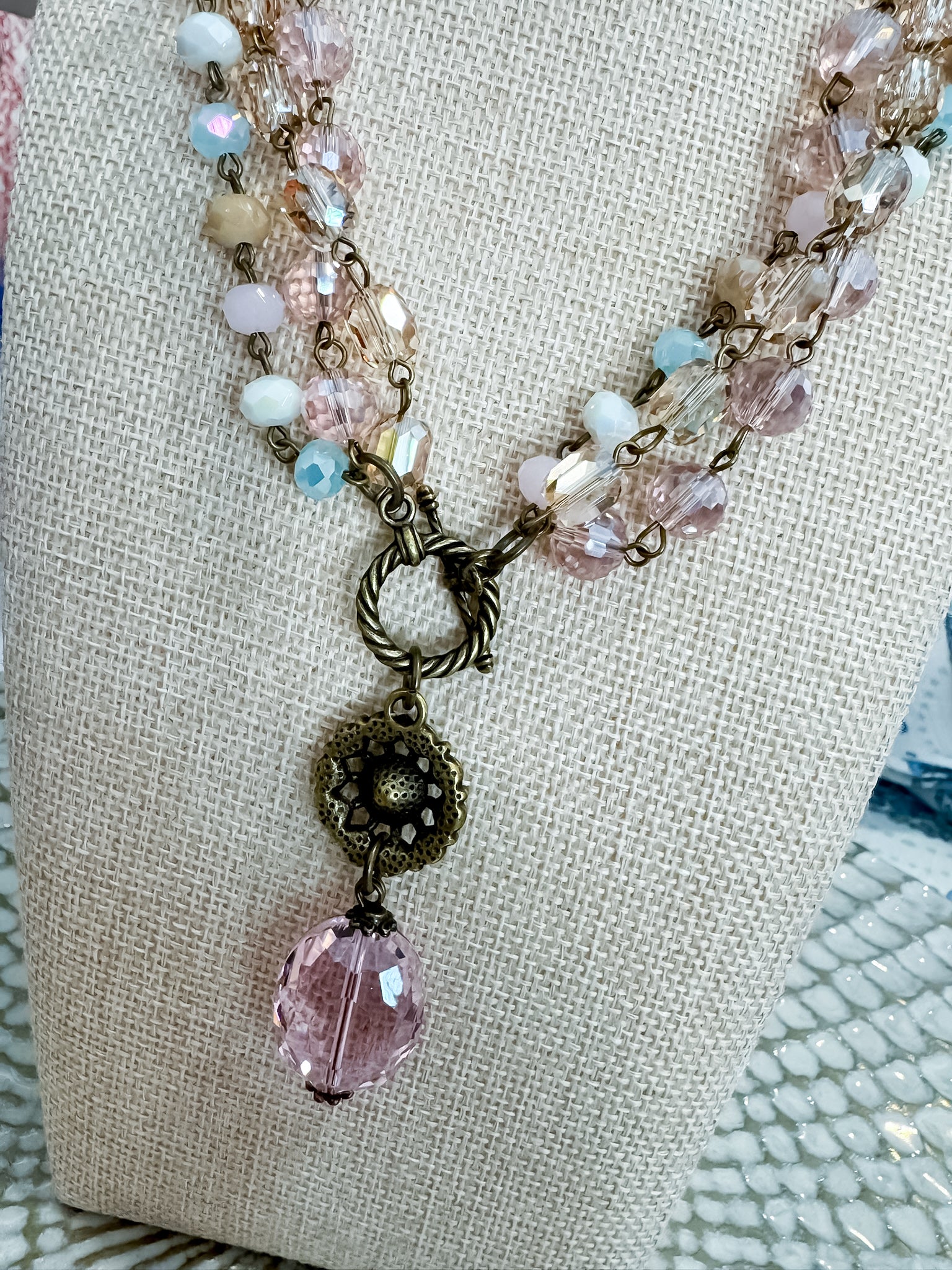 Soft Bloom Layered Necklace Gretchen Scott