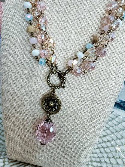 Soft Bloom Layered Necklace Gretchen Scott