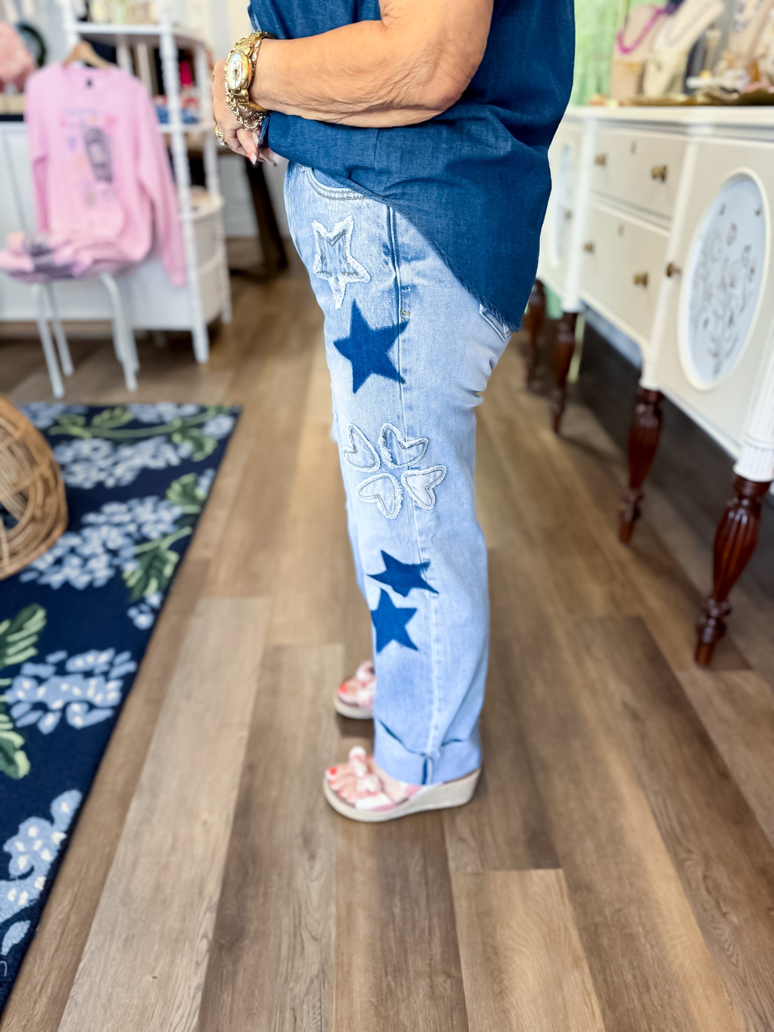Starlight Drift Straight Leg Jeans Saige