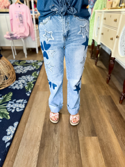 Starlight Drift Straight Leg Jeans Saige