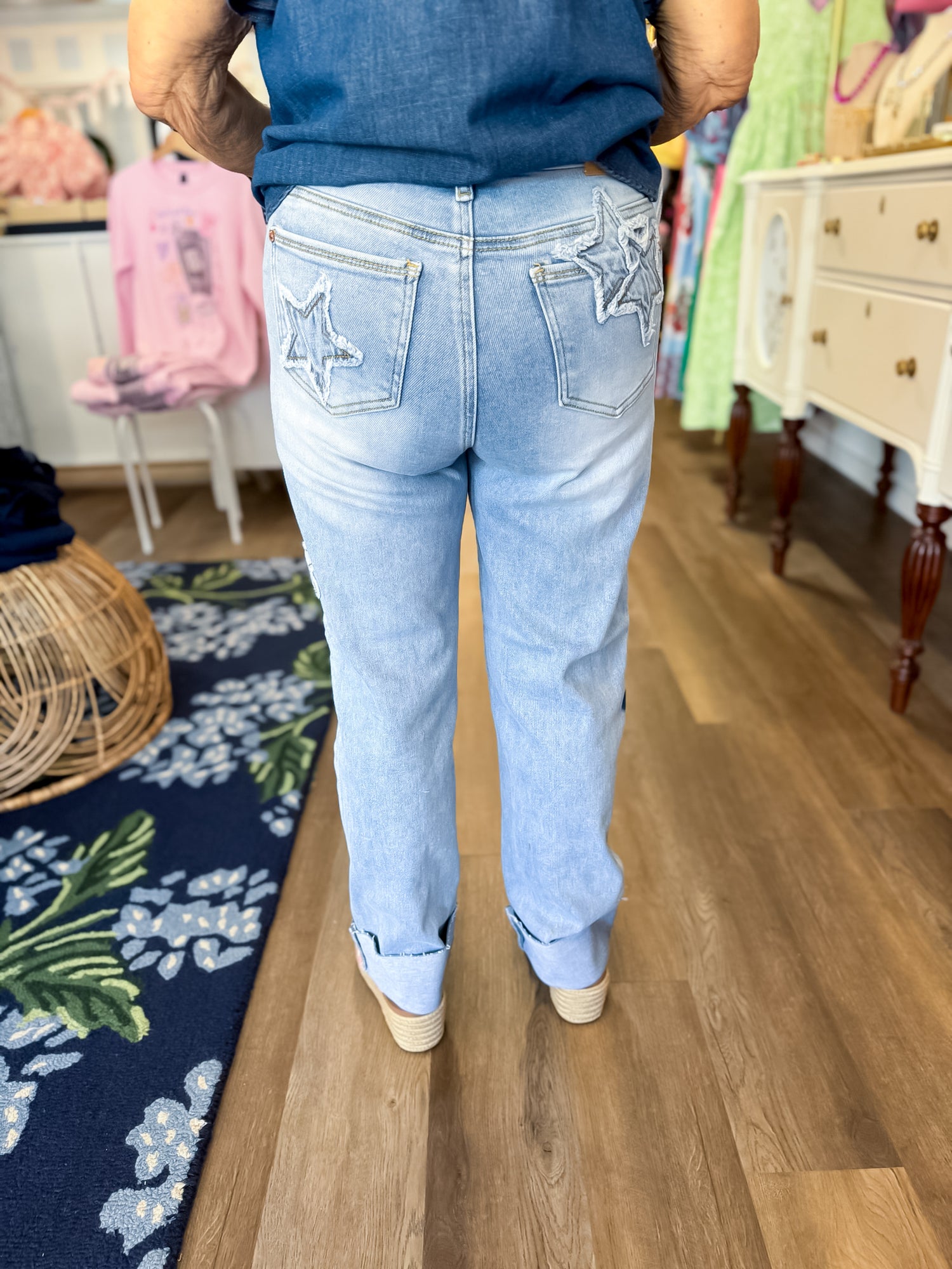 Starlight Drift Straight Leg Jeans Saige