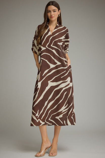Charming Glance Midi Dress Entro
