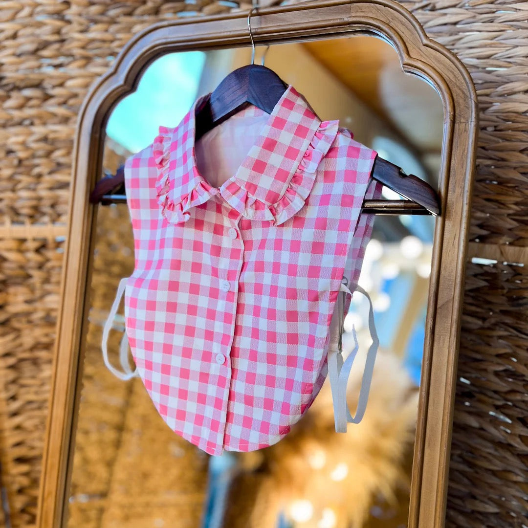 Sweetheart Gingham Collar Threads of Grace