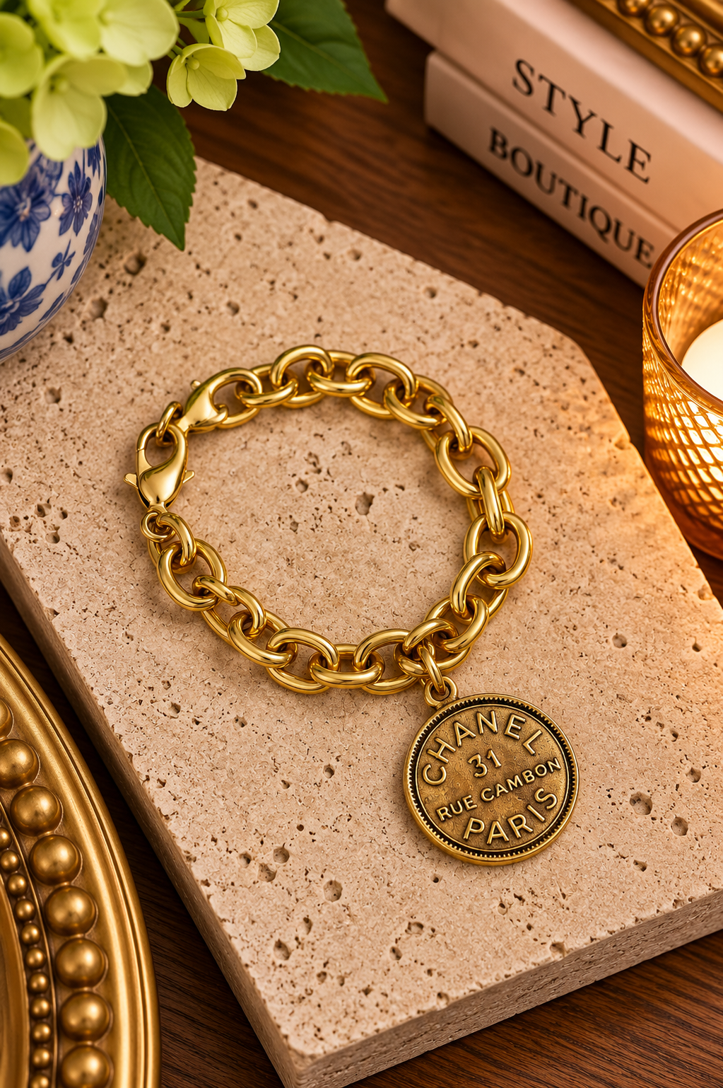 Paris Coin Bracelet Threads of Grace