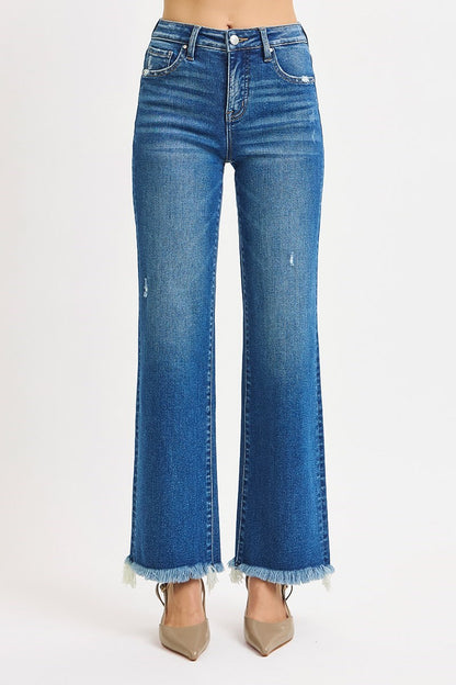 Fray Day Straight Jeans