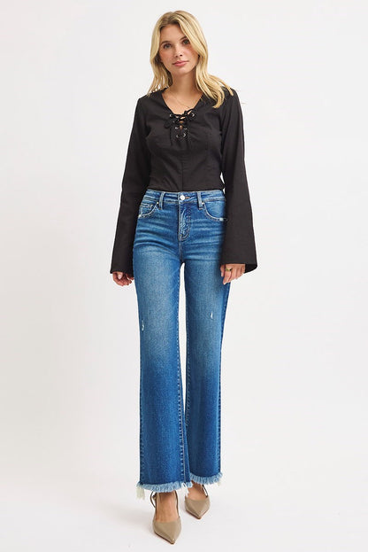 Fray Day Straight Jeans