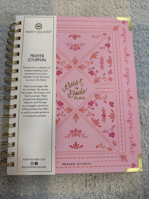 Trust in God’s Plan Prayer Journal Mary Square