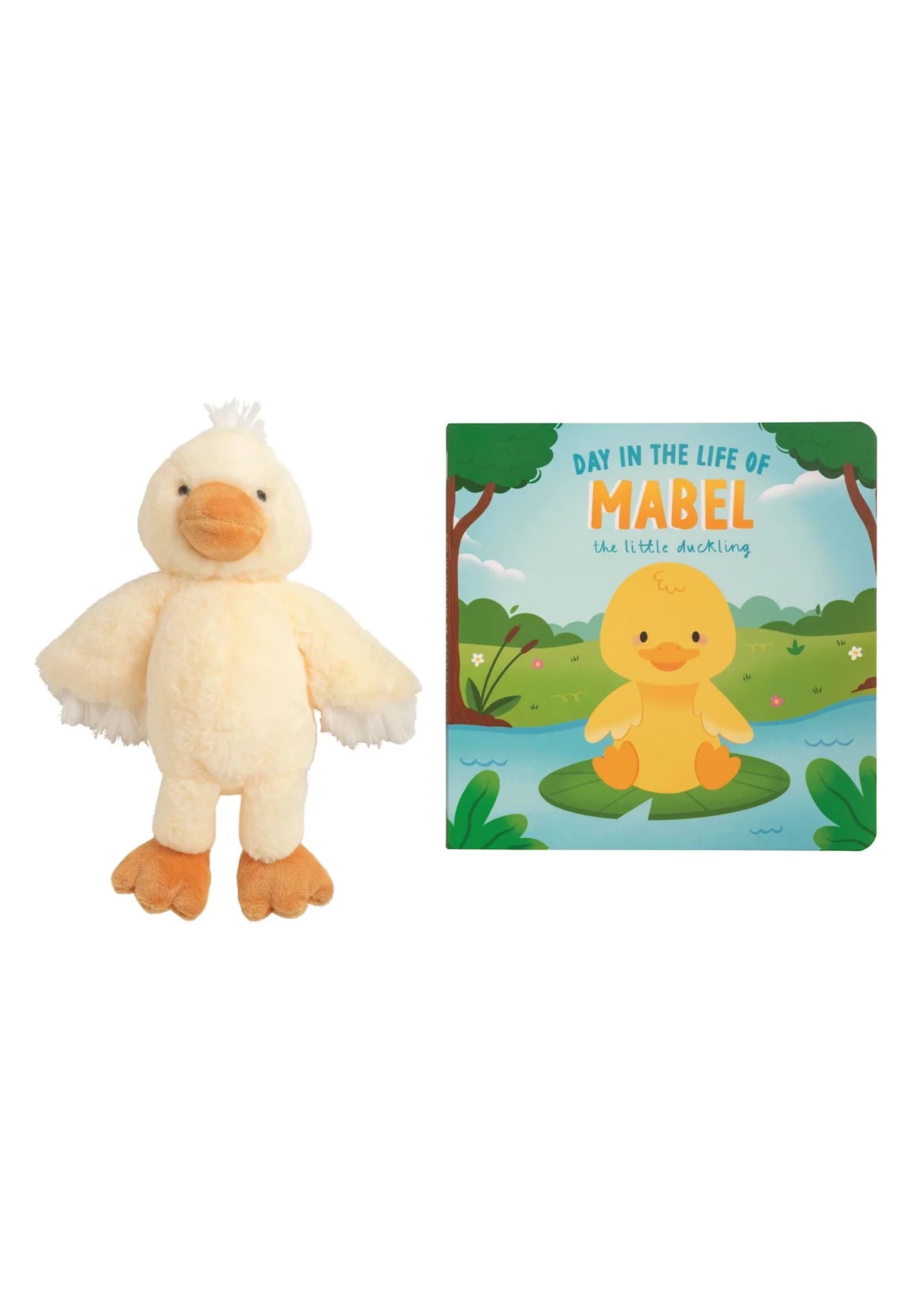 Day in the Life of Mabel the Little Duckling Book &amp; Plush Set