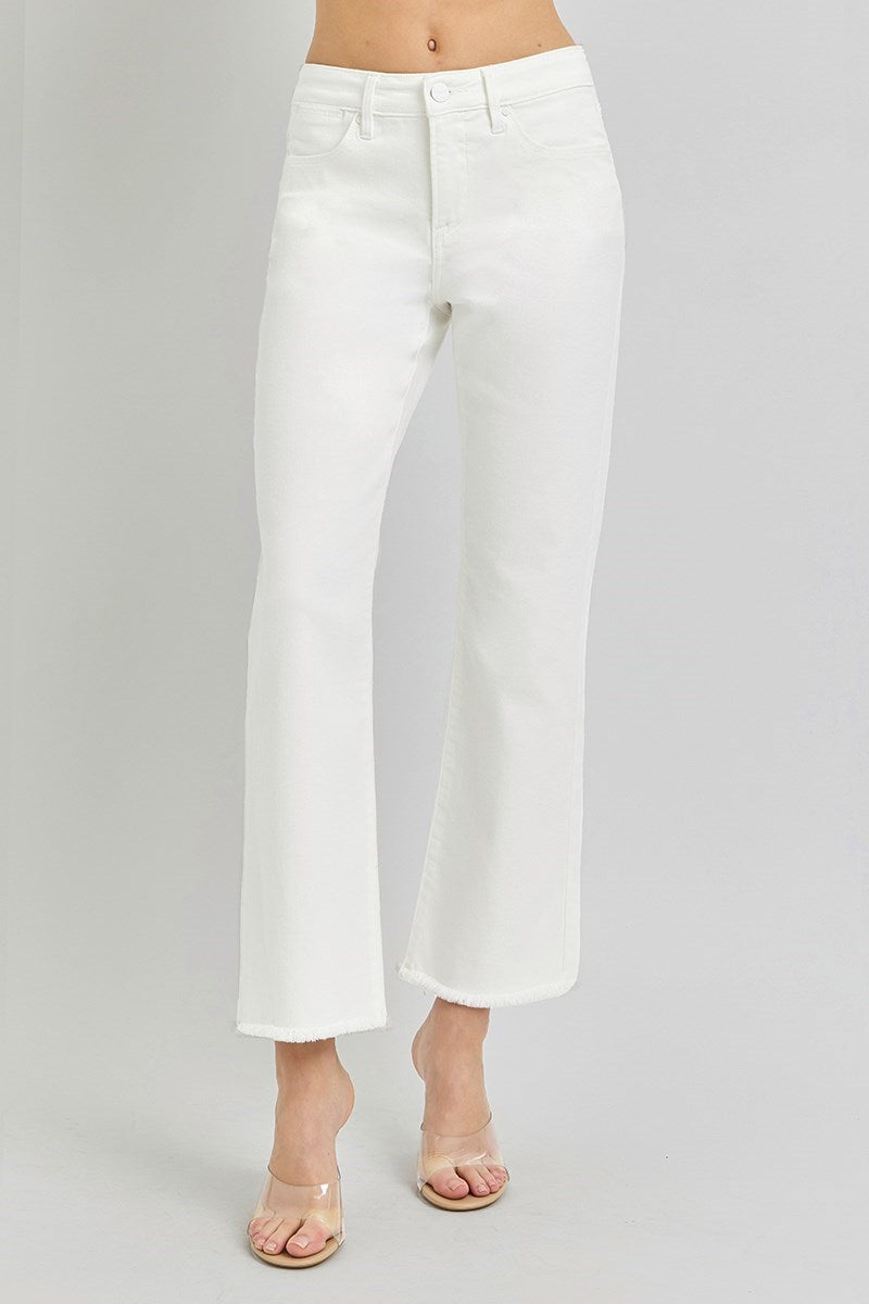 Blanc Mid Rise Jean